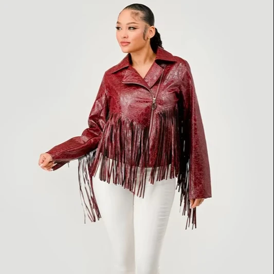 Women's Plus Size Leather Jacket Women's Motorcycle Spring Autumn Winter Pu Imitation Leather Jacket Women's Street Style Suitab