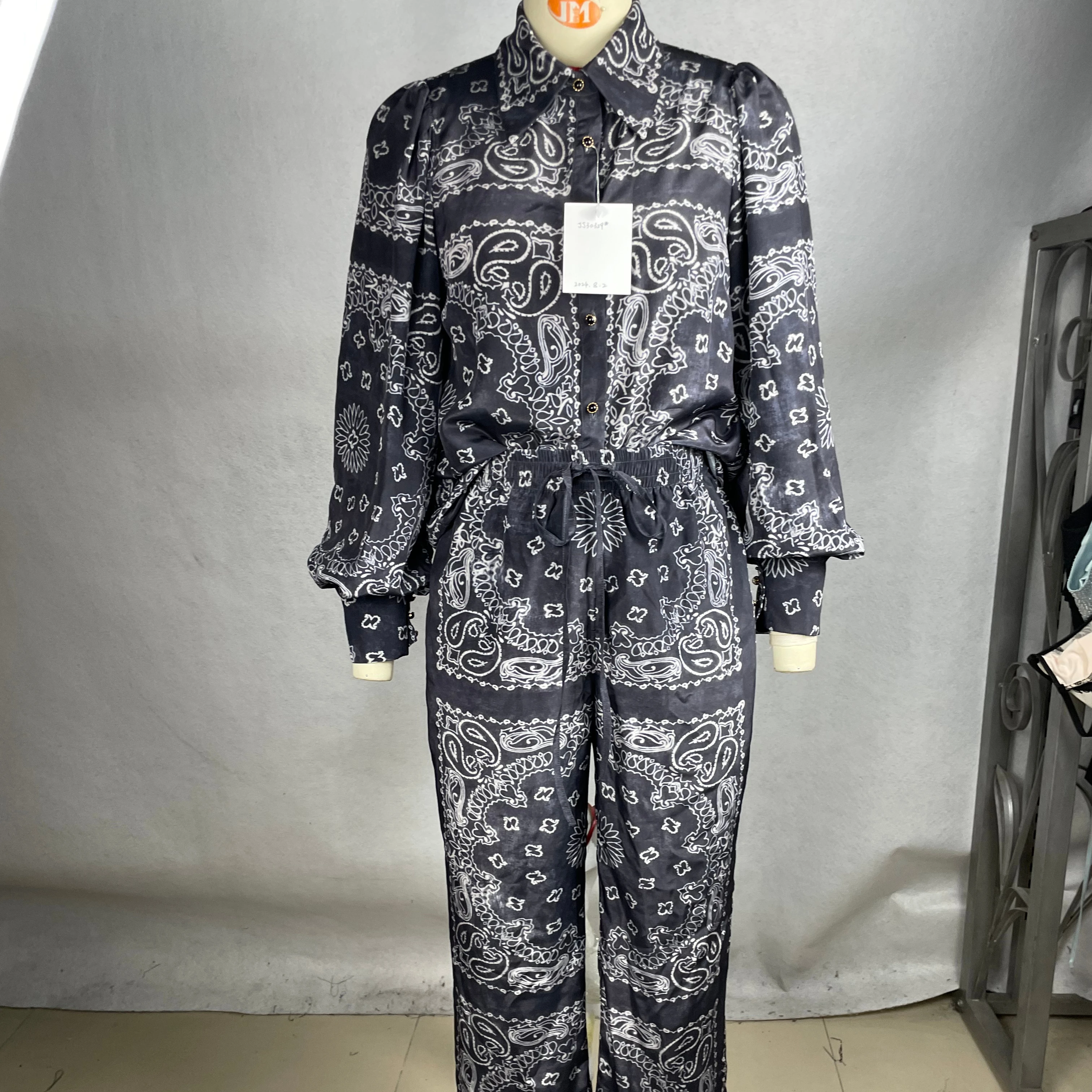 Ladies' Printed Casual Comfortable Set