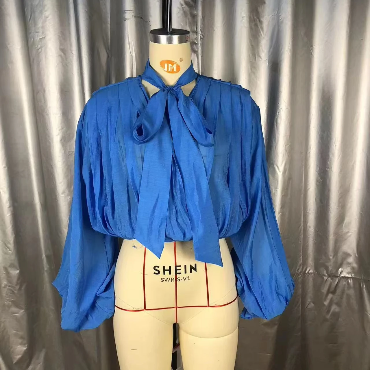 Ladies' Sexy Office Summer Woven Simple Breathable Sheer Comfortable Casual Elegant Blouse