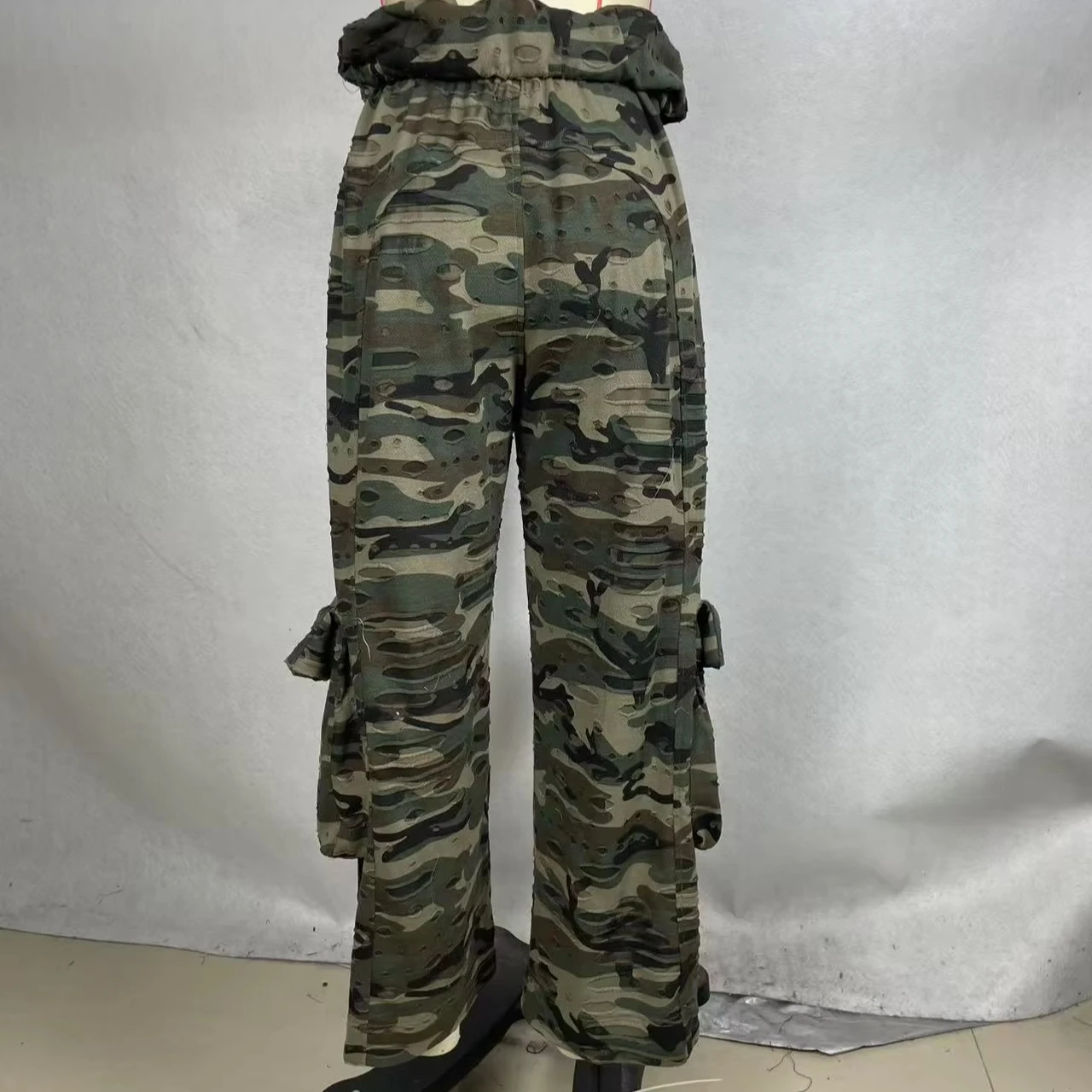 Women's Workwear Fashion Camouflage Pants